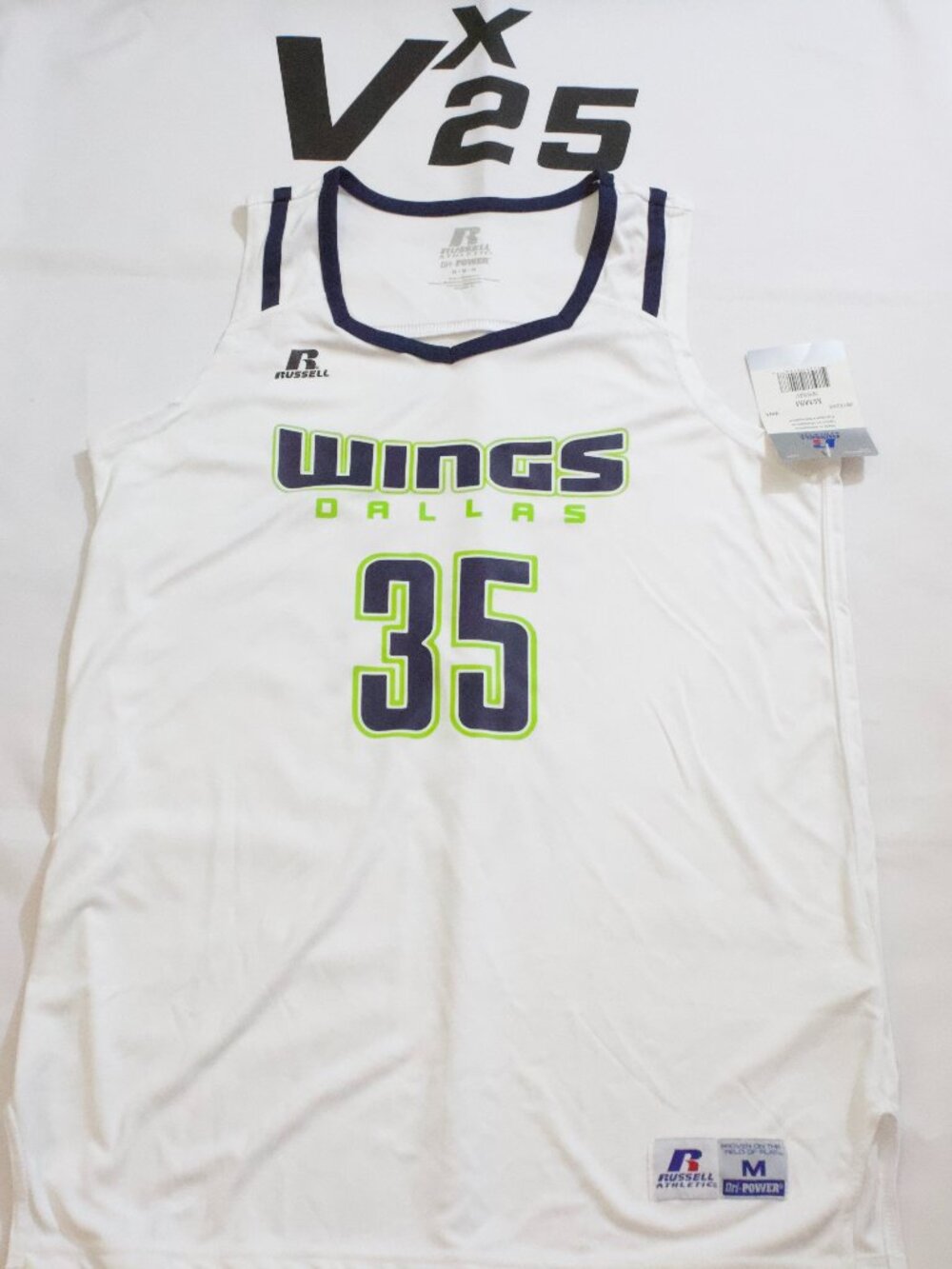 NEW Women's Azzi Fudd Wings White Jersey Size Medium
